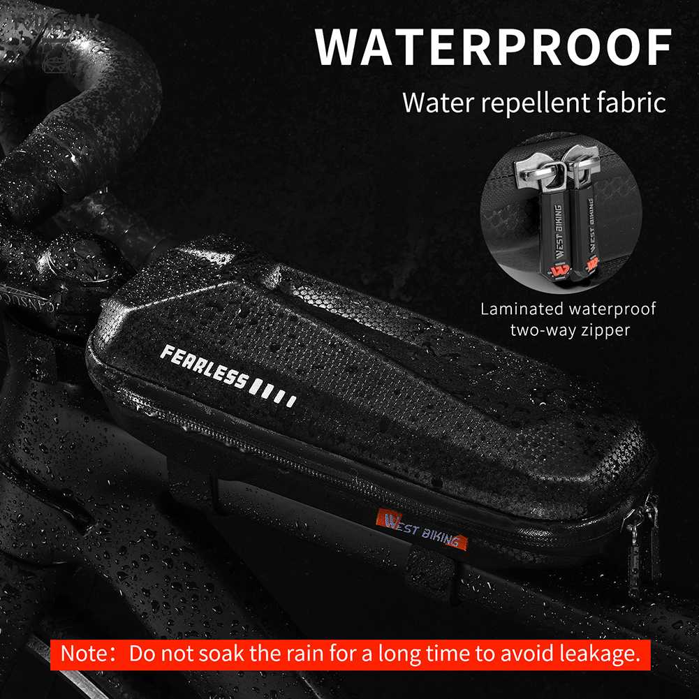 Túi Đựng Đồ Gắn Khung Trước Xe Đạp MTB Chống Thấm Nước Tiện Dụng