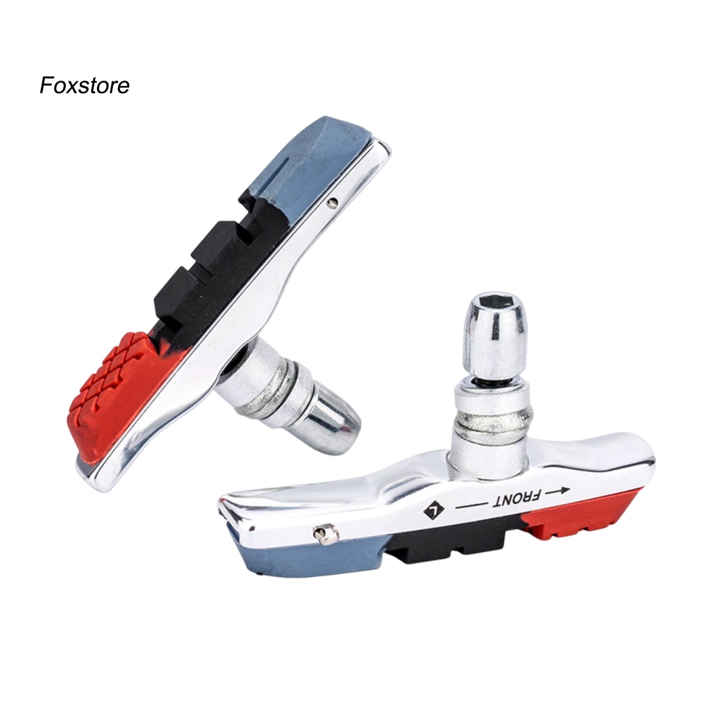 1 Cặp Má Phanh Xe Đạp Chống Biến Dạng Dạng Khối Chất Lượng Cao