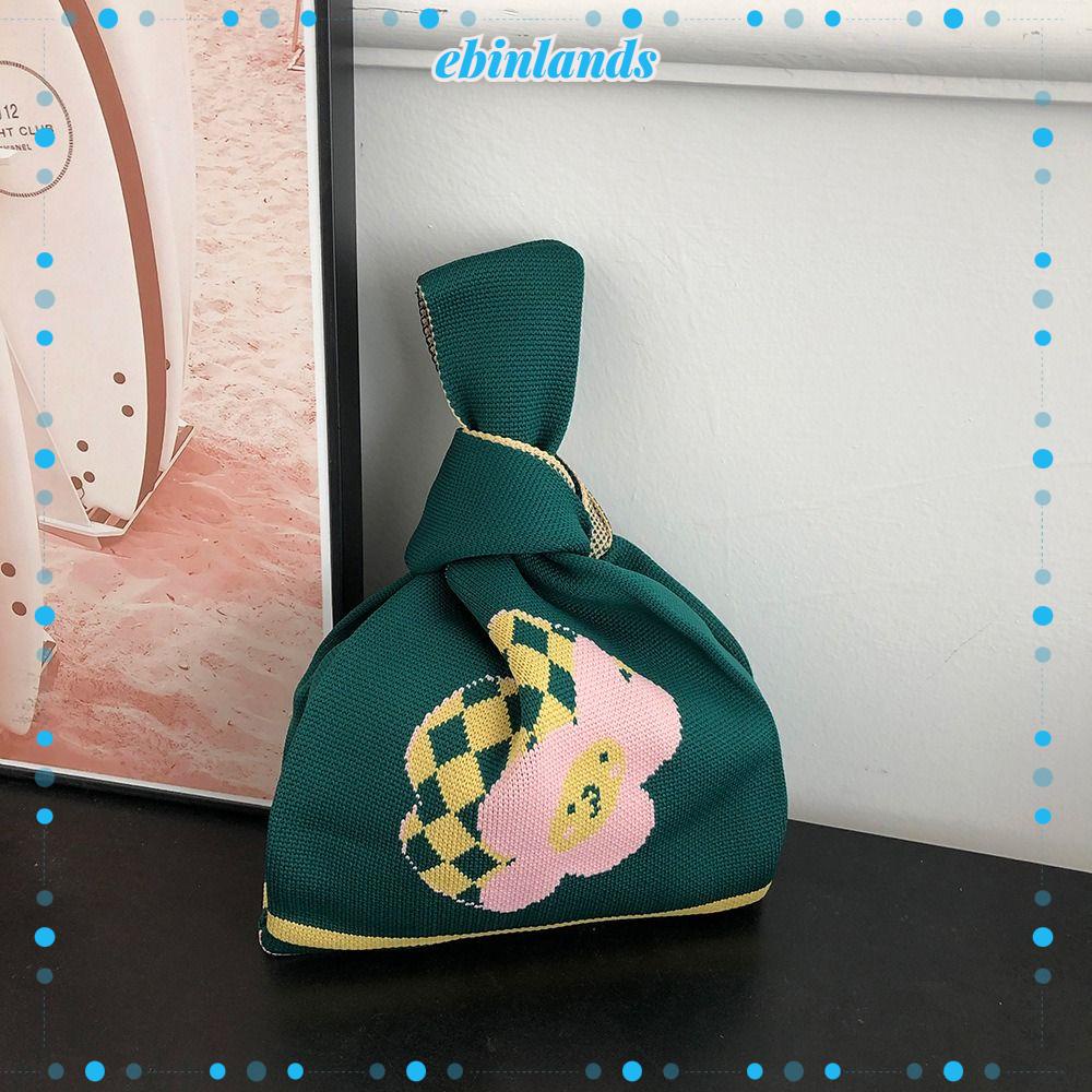 Túi Xách Đeo Vai Đan Len Thời Trang Dành Cho Nữ