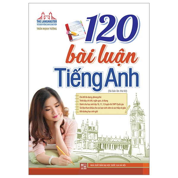 Sách 120 Bài Luận Tiếng Anh (Tái Bản 2023)
