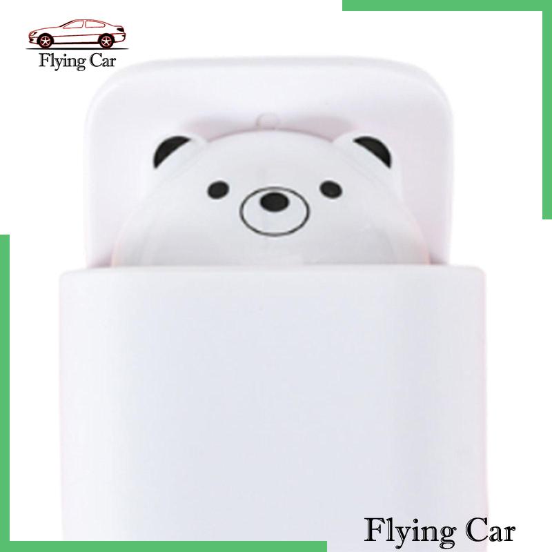 [Lzdjfmy2] Móc Treo Mũ Tự Dính Hình Hoạt Hình Đáng Yêu Kèm Khăn Lau