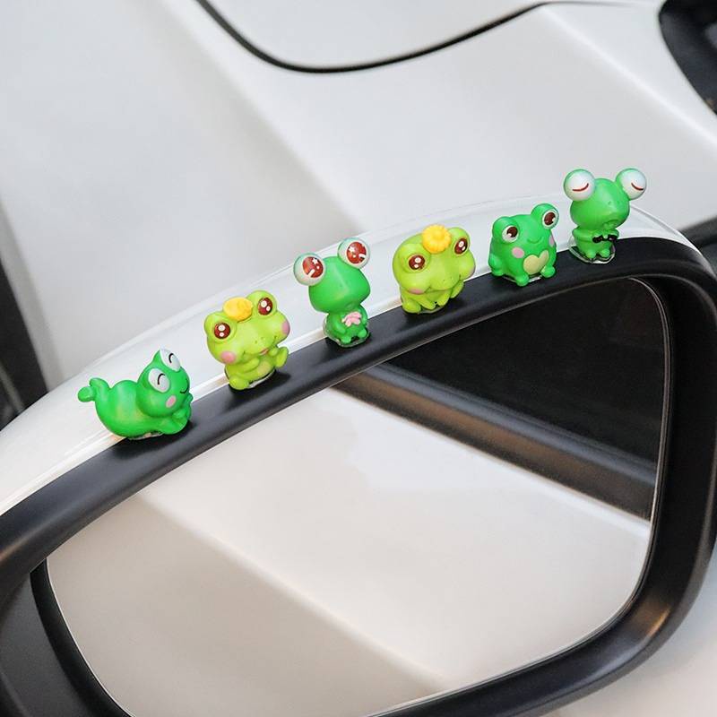 Cute Little Frog Decoration Creative Dashboard High-End Car Interior Decoration Supplies FROGPRINCE Car Decoration 7Q74