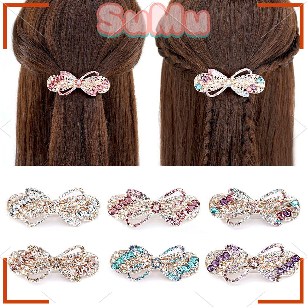 Kẹp Tóc Hình Nơ Thời Trang Cho Nữ