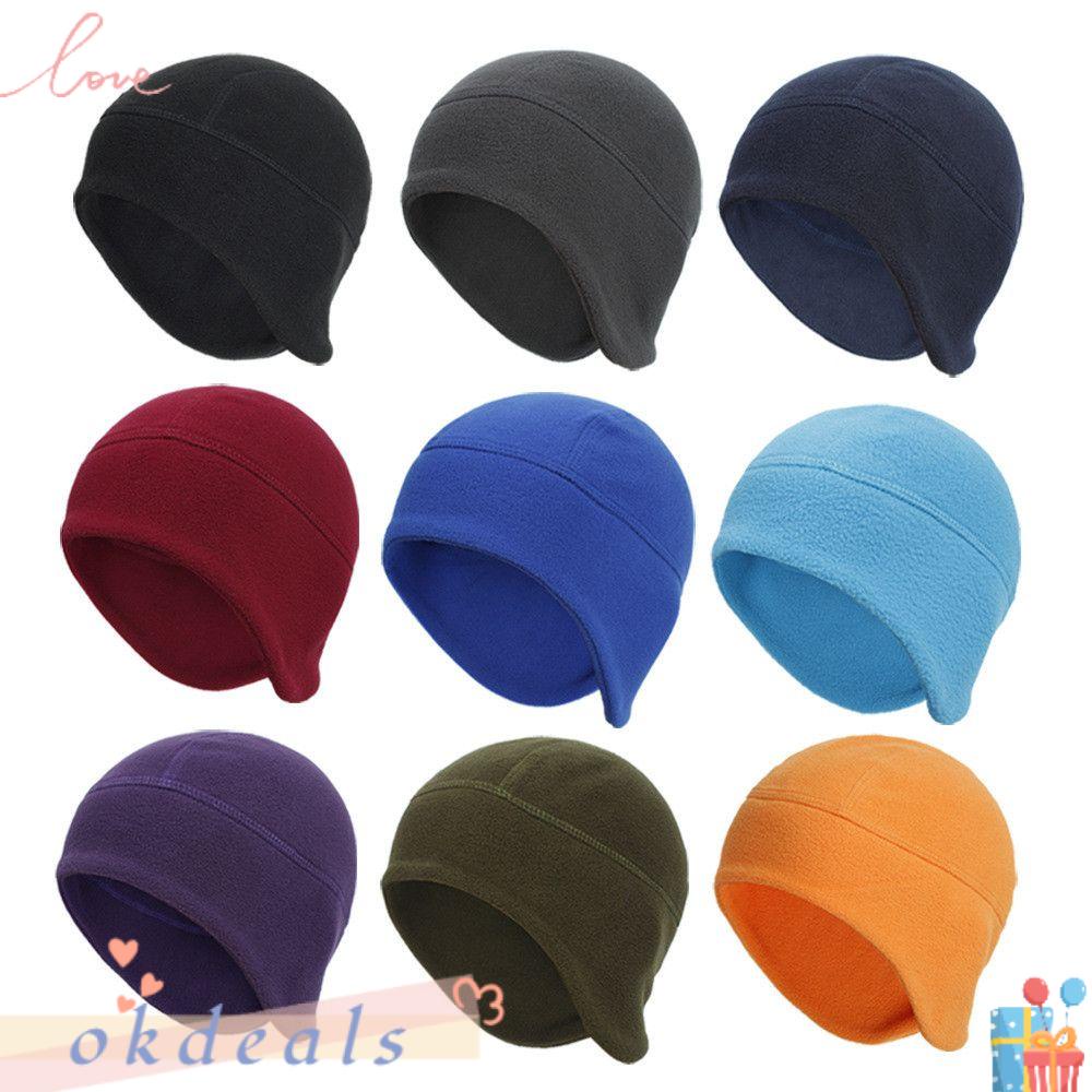 Mũ Beanie Trùm Tai Chống Gió Giữ Ấm Mùa Đông Kèm Vỏ Bọc Tai Dành Cho Nam Nữ