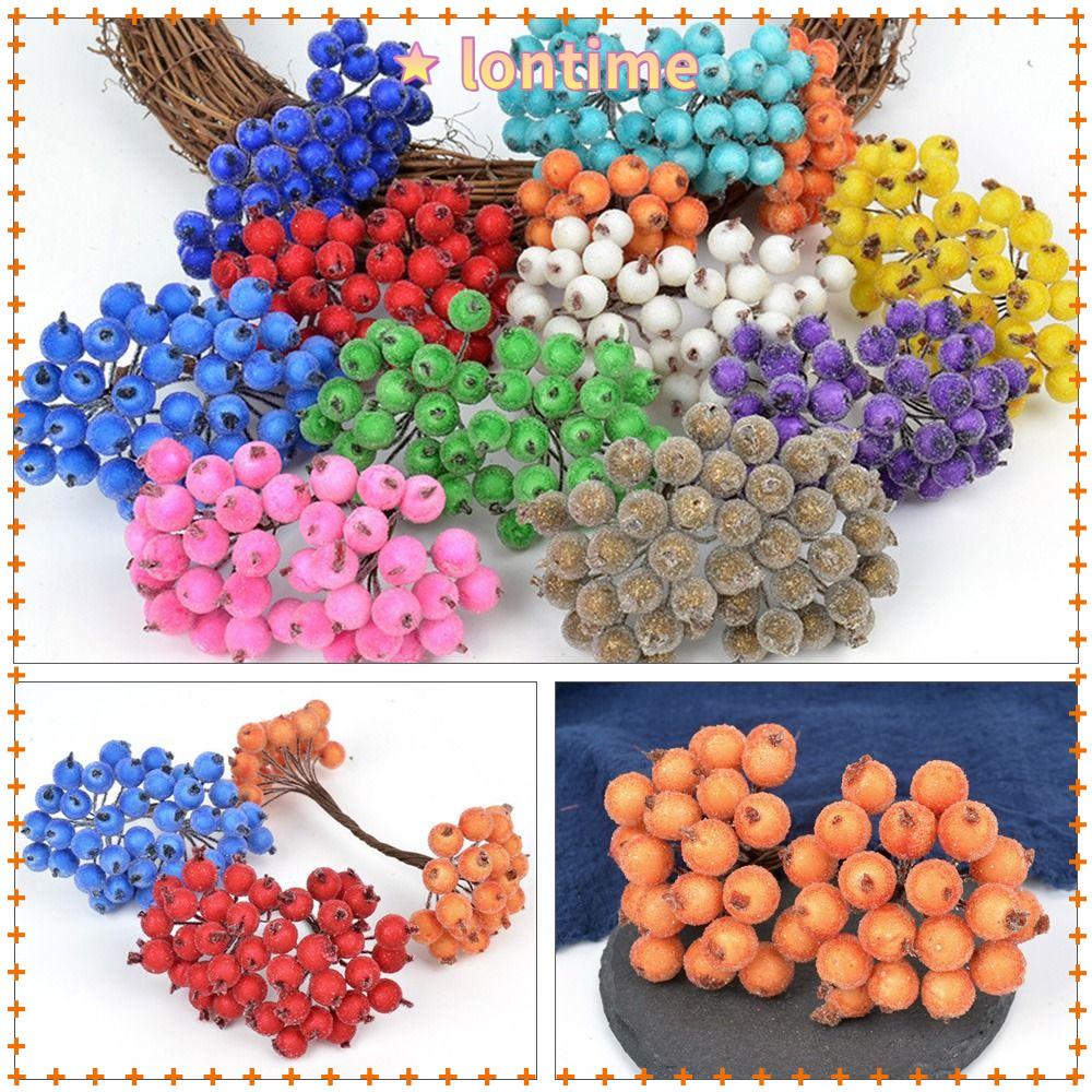 Set 4 Bông Hoa Xốp Mini Trang Trí Tiệc Cưới / Giáng Sinh