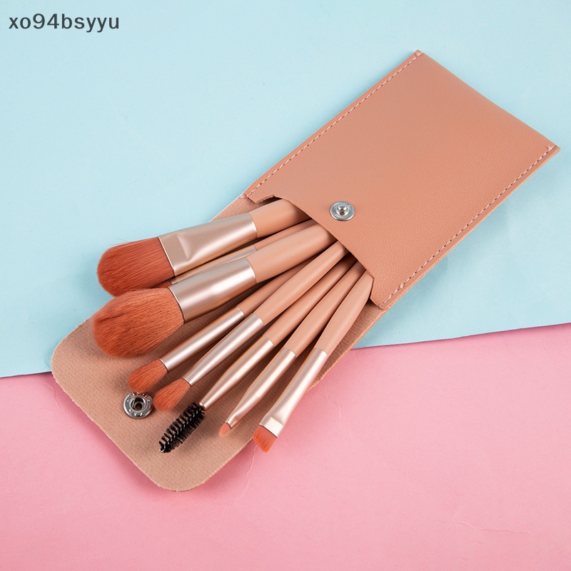 Set 8 Cọ Trang Điểm Xo94Bsyu mini Lông Mềm Tiện Dụng