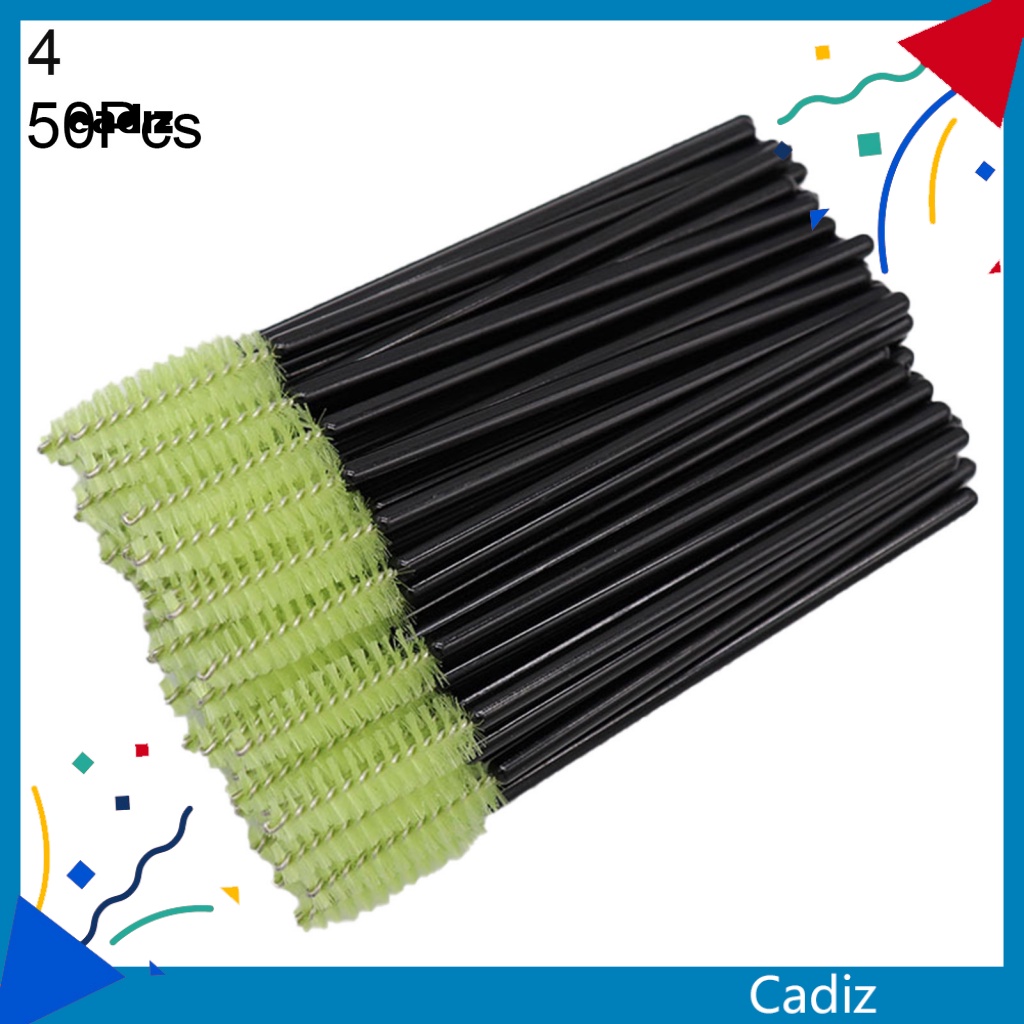 Set 50 Cọ Chuốt Mi Bằng Nhựa Sử Dụng Một Lần Tiện Lợi