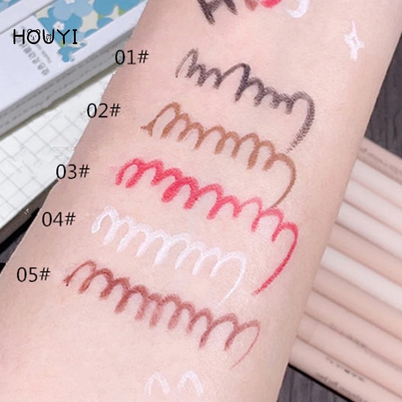 Bút Kẻ Mắt Dạng Gel Nhiều Màu Tùy Chọn Chống Nước Mau Khô Lâu Trôi Dành Cho Nữ