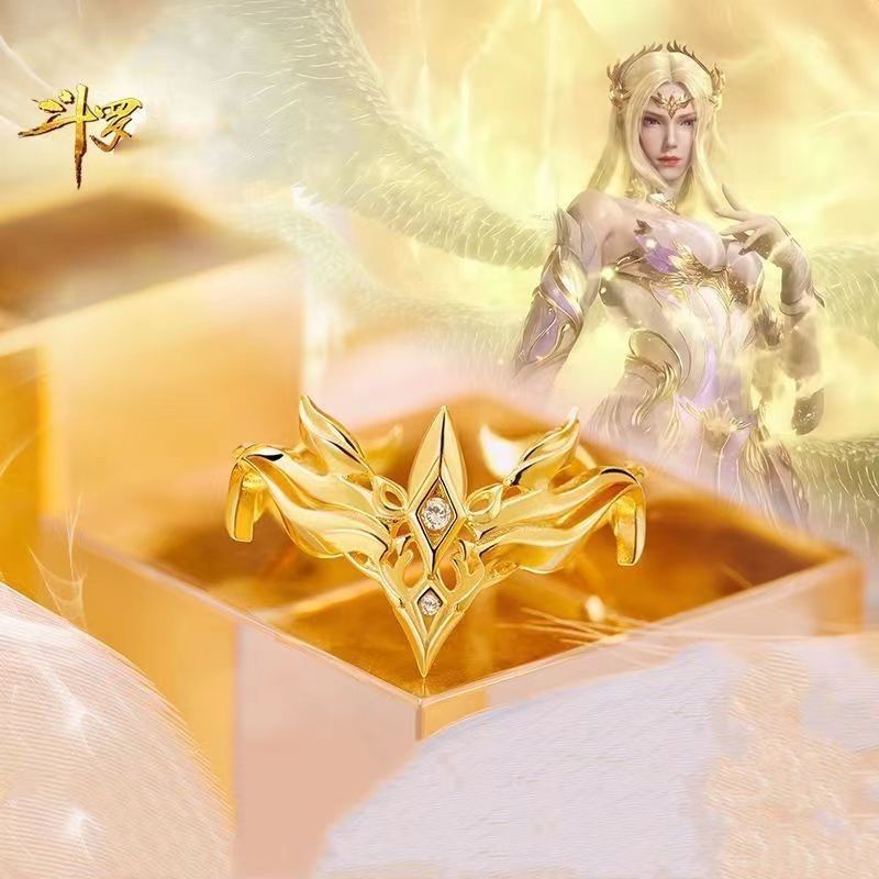 Nhẫn Thời Trang Phong Cách Douluo Qianxue Ngọt Ngào Dễ Thương