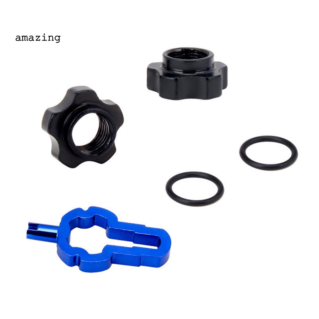 Bộ Đai Ốc Van Chuyển Đổi CNC Kèm Cờ Lê Lắp Đặt Chuyên Dụng Cho Xe Đạp