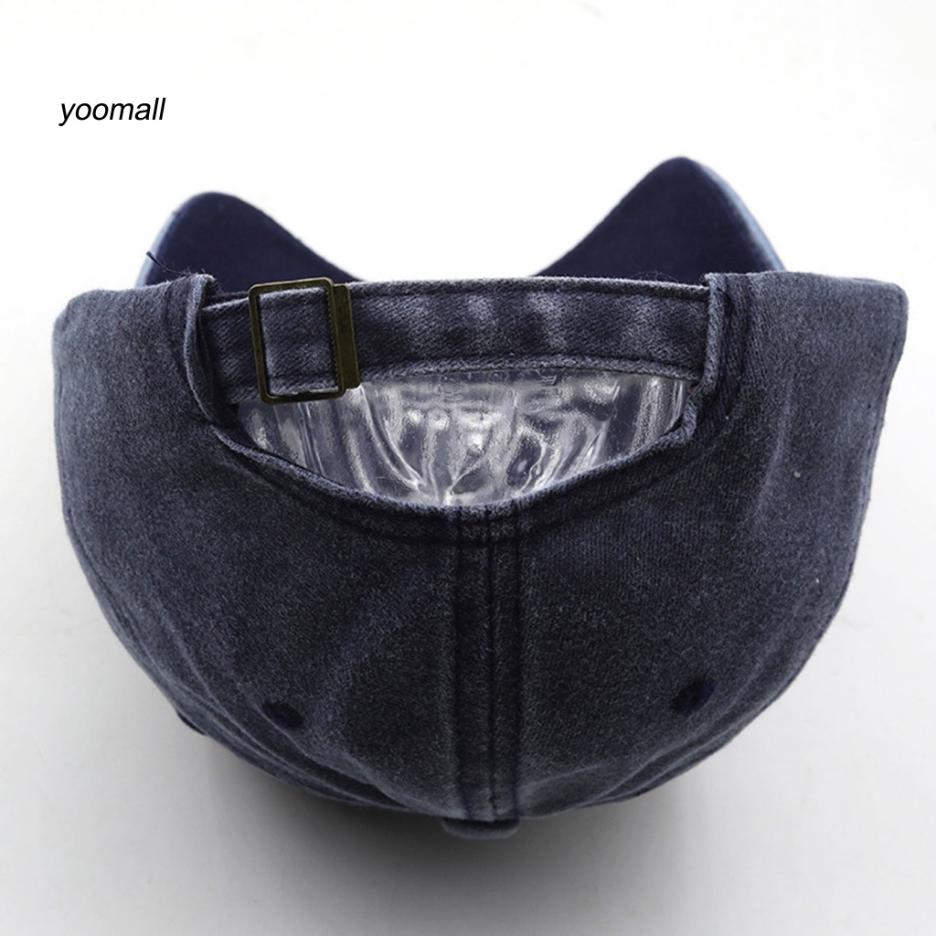 Mũ Bucket Thêu Chữ Có Thể Điều Chỉnh Vành Thời Trang Cho Nam