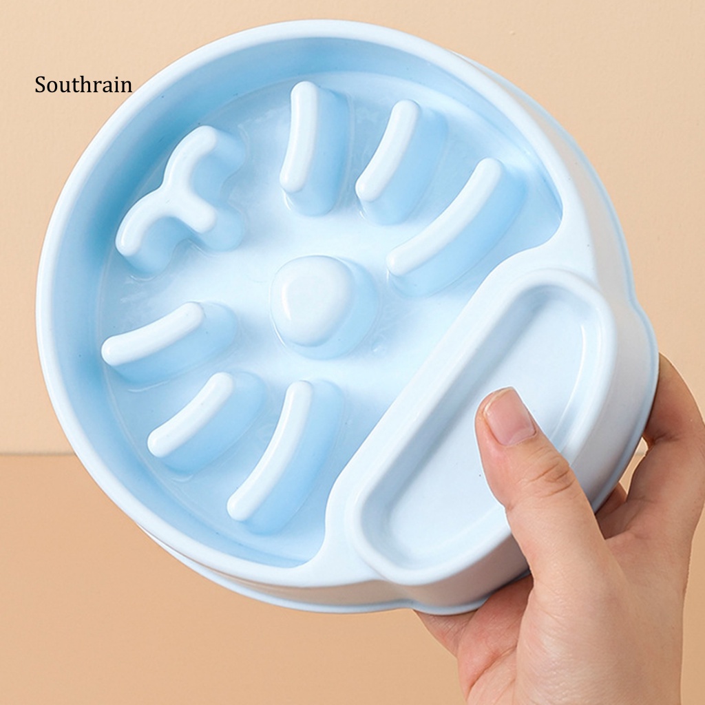 Tô Đựng Thức Ăn Hình Tròn Cỡ Lớn Chống Sặc In Họa Tiết Hoạt Hình Cho Thú Cưng