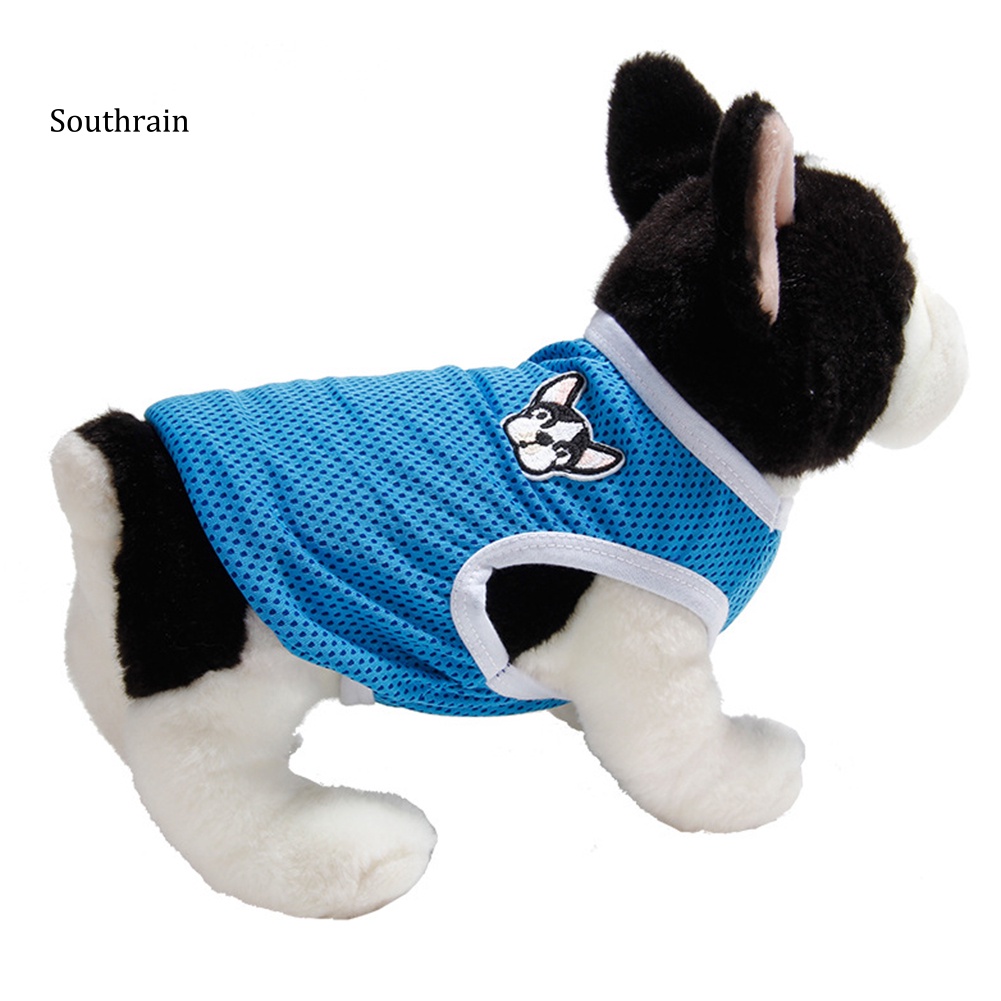 Áo Thun Ba Lỗ Thể Thao Mùa Hè In Họa Tiết Chihuahua Cho Cún Cưng