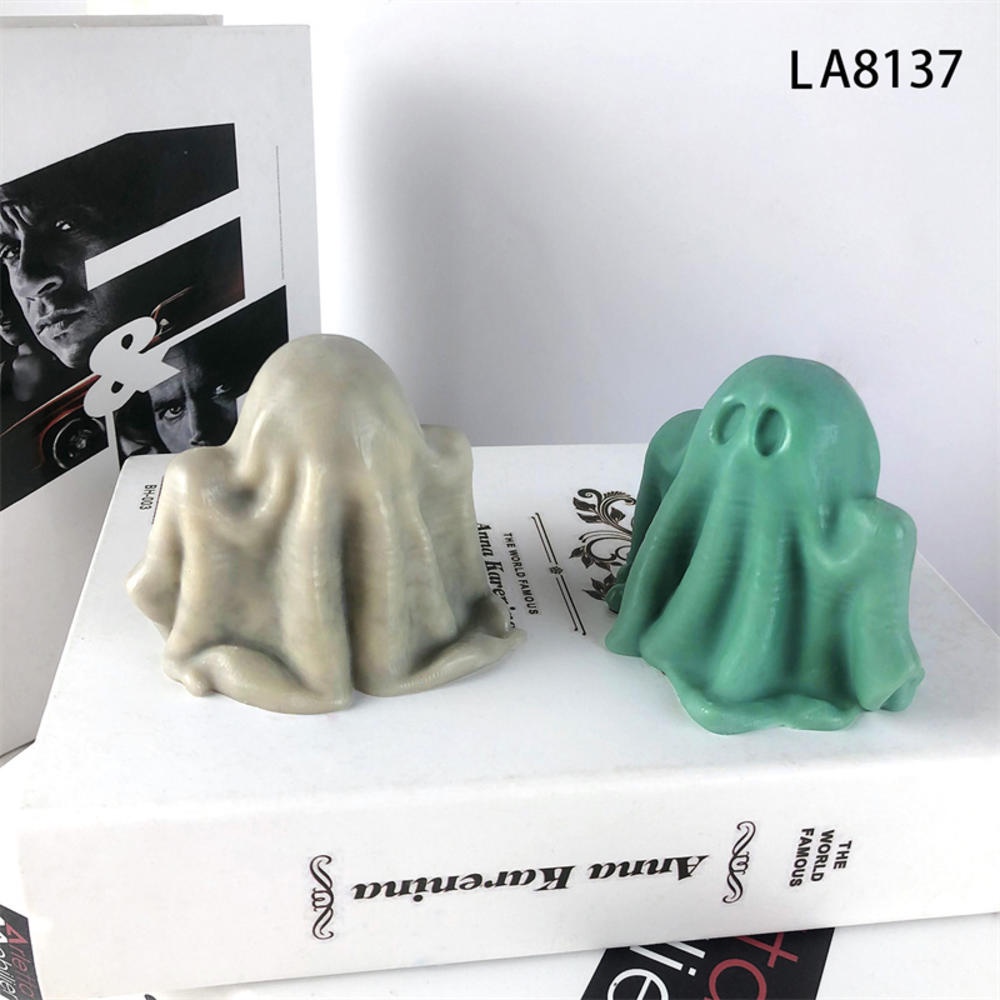 Khuôn Làm Xà Phòng / Sô Cô La Bằng Silicone Hình Ma 3D DIY