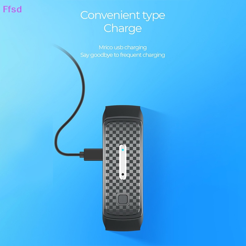 Vòng Đeo Tay Điện Tử Bằng Silicone Chống Nước &amp; Muỗi 3 Chế Độ