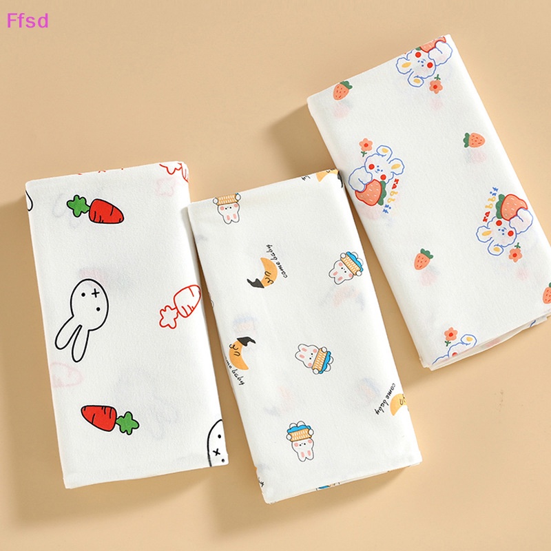 Chăn Quấn Bé Sơ Sinh Bằng Cotton Nguyên Chất 83x83cm In Họa Tiết Dễ Thương