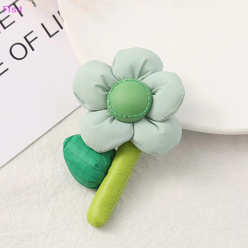 {Ffsd} Trâm Cài Áo Hoa Hướng Dương Nhỏ Bằng Vải Màu Kẹo Dễ Thương * Bán Chạy