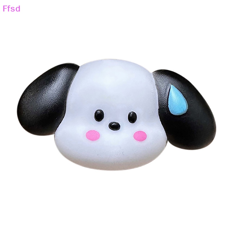 Luimo Miếng Dán Silicon Hình Chú Chó Hoạt Họa 3d Dễ Thương Trang Trí Túi Đựng Nước / Điện Thoại / Máy Tính diy