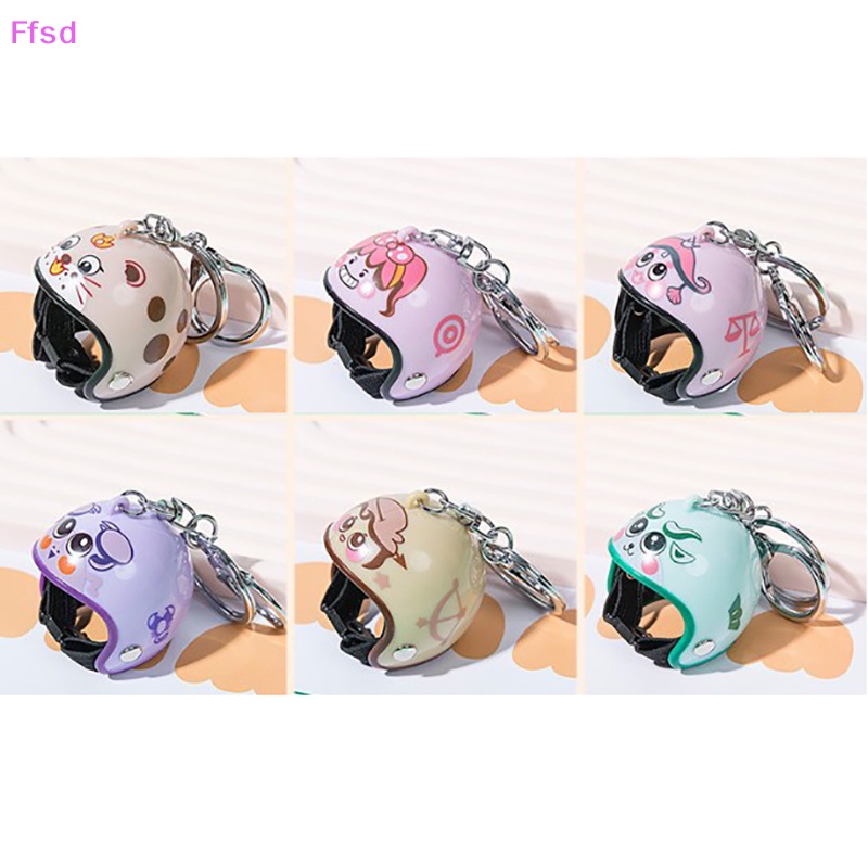 {Ffsd} Móc Khóa An Toàn Mặt Hình Chòm Sao Xe Máy Mũ Bảo Hiểm Sáng Tạo * Bán Chạy