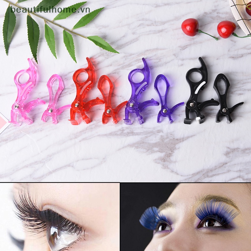 Set 2 Dụng Cụ Uốn Cong Lông Mi 3D Bằng Nhựa Tự Nhiên