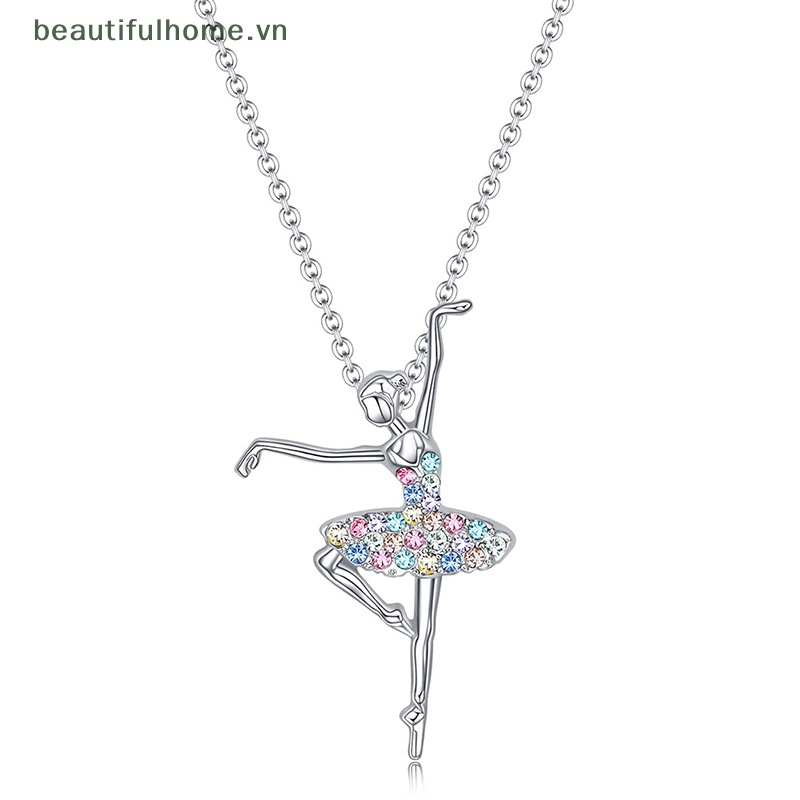 [beautifulhome] Vòng Cổ Choker Mặt Hình Vũ Công Ba Lê Tinh Tế Quyến Rũ [beauty]