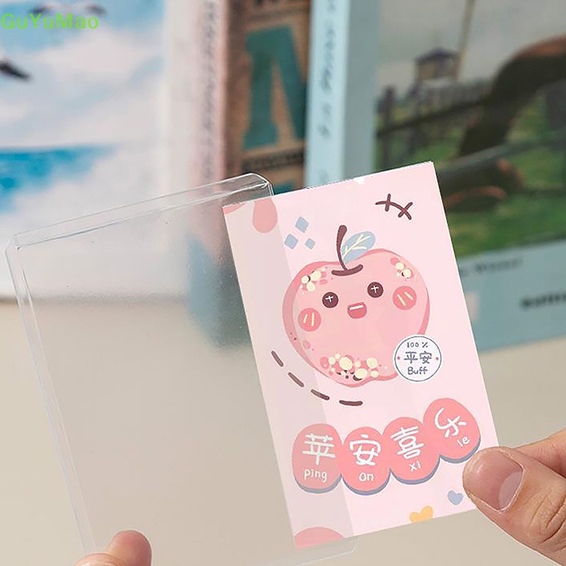 [cxGUYU] Set 10 Bao Đựng Thẻ Ảnh Trong Suốt Không Axit Hàn Quốc PRTA