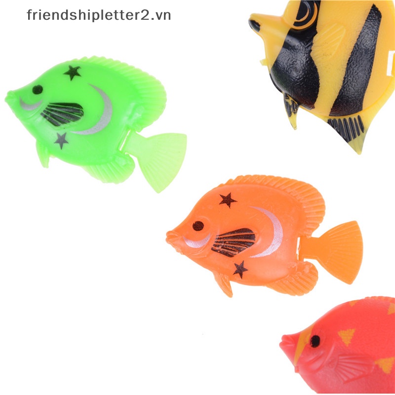 Set 10 Cá Giả Trang Trí Bể Cá