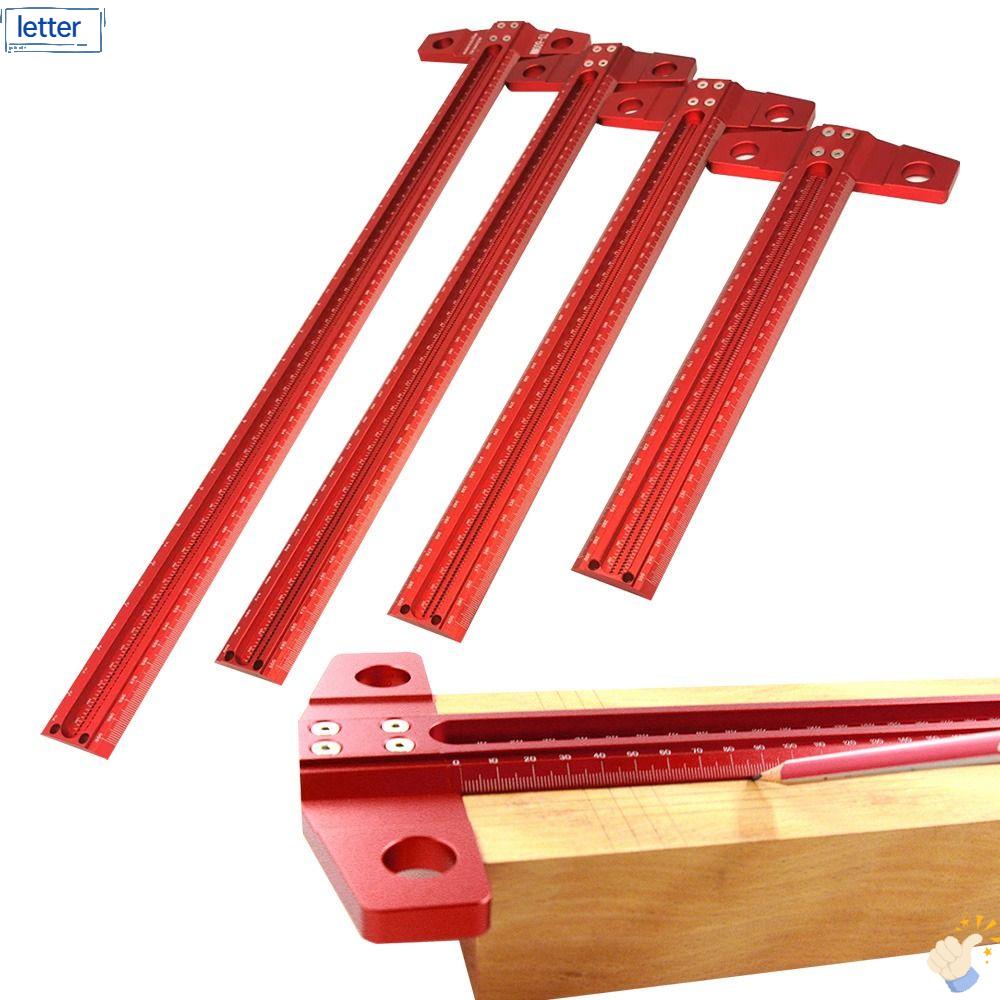 Thước Đo Lỗ Chéo Hình Chữ T Bằng Hợp Kim Nhôm Chất Lượng Cao