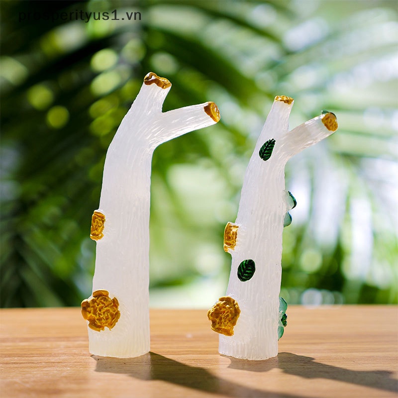 1 [Prosperityus] 1 Đồ Chơi Resin Phát Sáng Trong Bóng Tối Hình Hoạt Họa Mini Diy