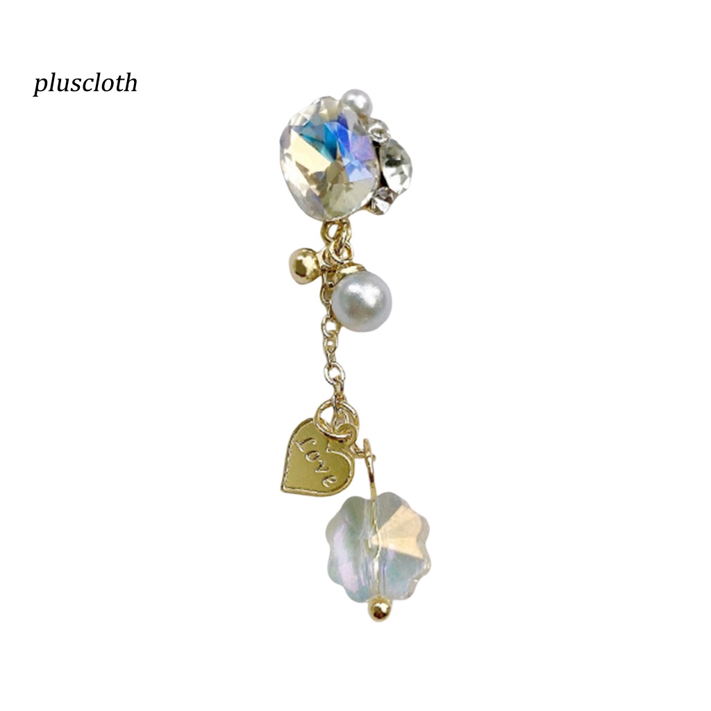 Hộp Hạt Kim Cương Giả Lấp Lánh Tự Trang Trí Móng Tay