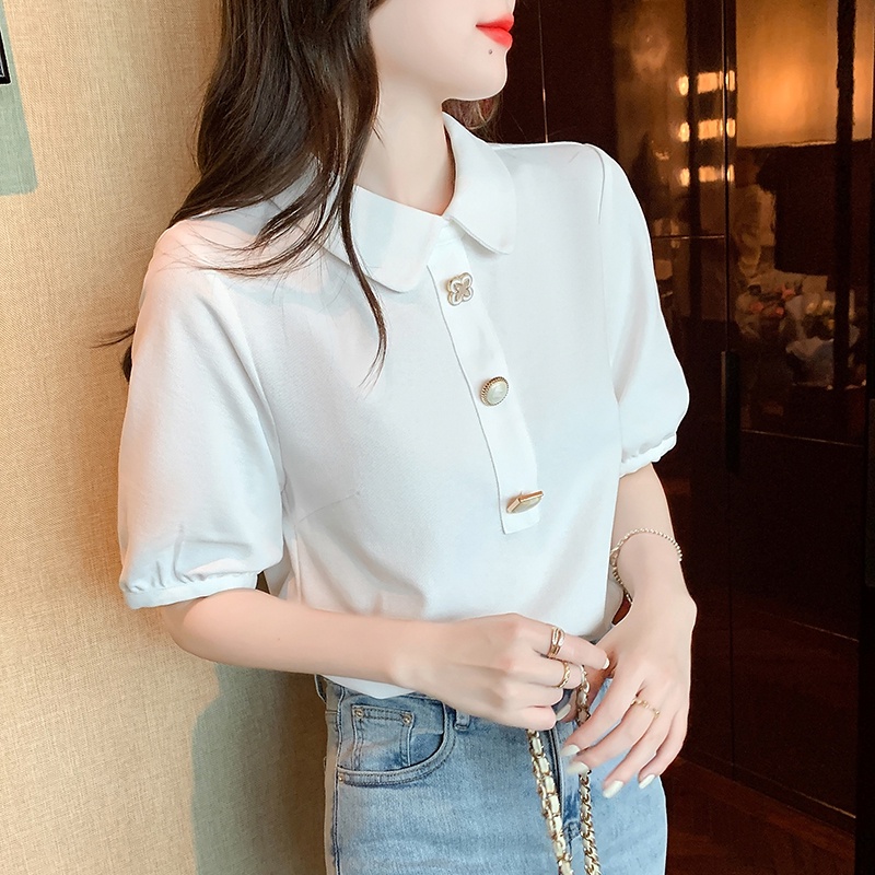 Áo Voan Cổ Búp Bê Thời Trang Mùa Hè Hàng Mới 2023 Uhh4