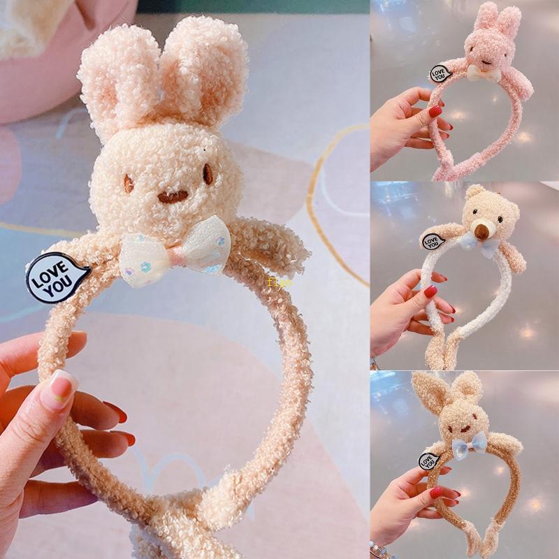 Flgo Băng Đô Cài Tóc Hình Gấu / Thỏ Trang Điểm Dự Tiệc Lễ Hội Cho Nữ Dec