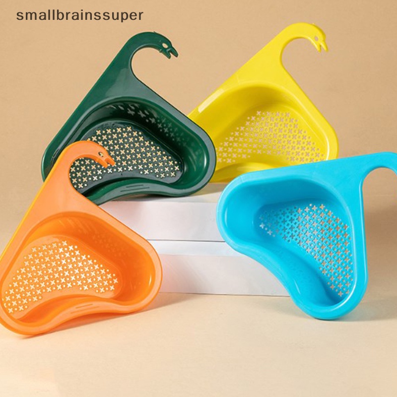 Rổ Đựng Đồ Dùng Nhà Bếp Ráo Nước Hình Thiên Nga Gắn Bồn Rửa Chén Tiện Dụng