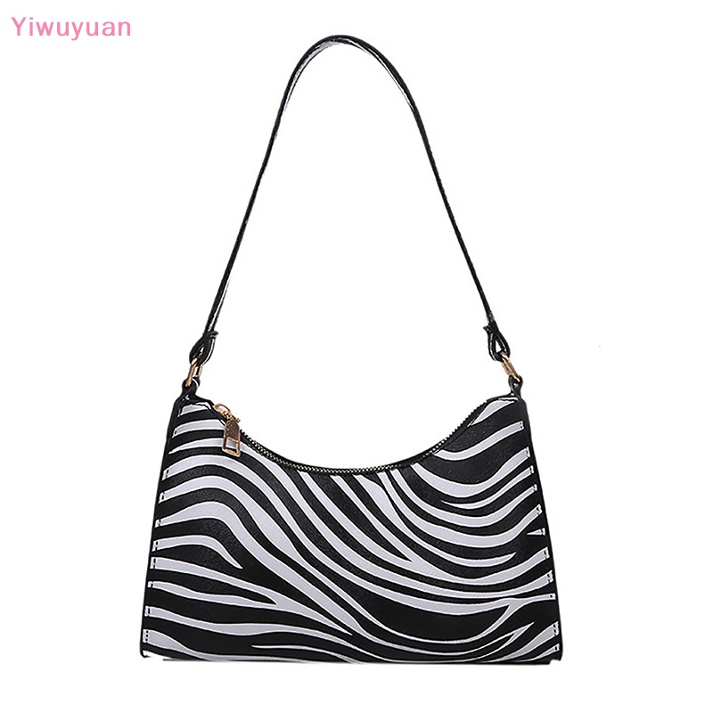 (MớI) Túi XáCh Da PU In HọA TiếT NgựA VằN Cho Nữ