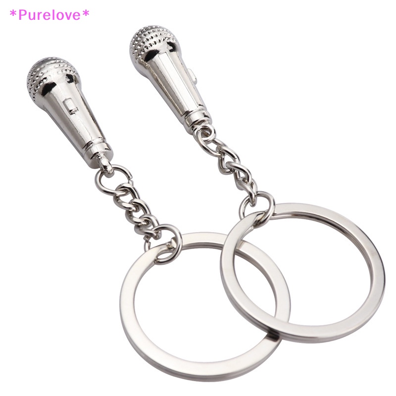 Móc Khóa Micro Mini Bằng Kim Loại Phong Cách Hip hop Dành Cho Nam Và Nữ Mới