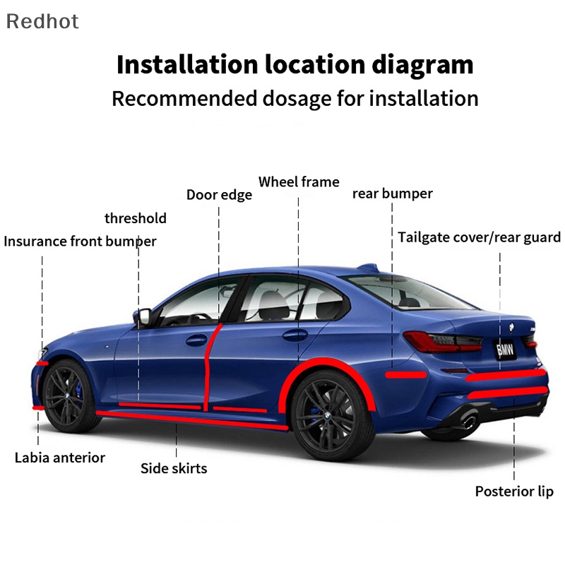 Miếng Dán Sợi Carbon Bảo Vệ Xe Hơi Chống Trầy Xước