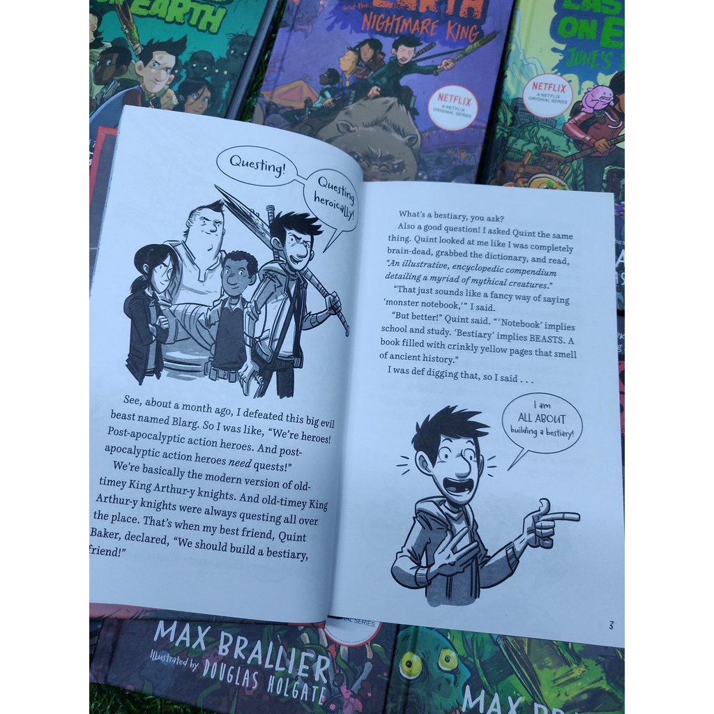 Bộ Nhập - Full boxset 9c - The Last Kids on Earth