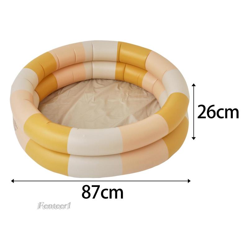 [Fenteer1] Hồ Bơi Bơm Hơi Bằng PVC Trong Nhà / Bãi Biển Cho Trẻ Em Và Người Lớn