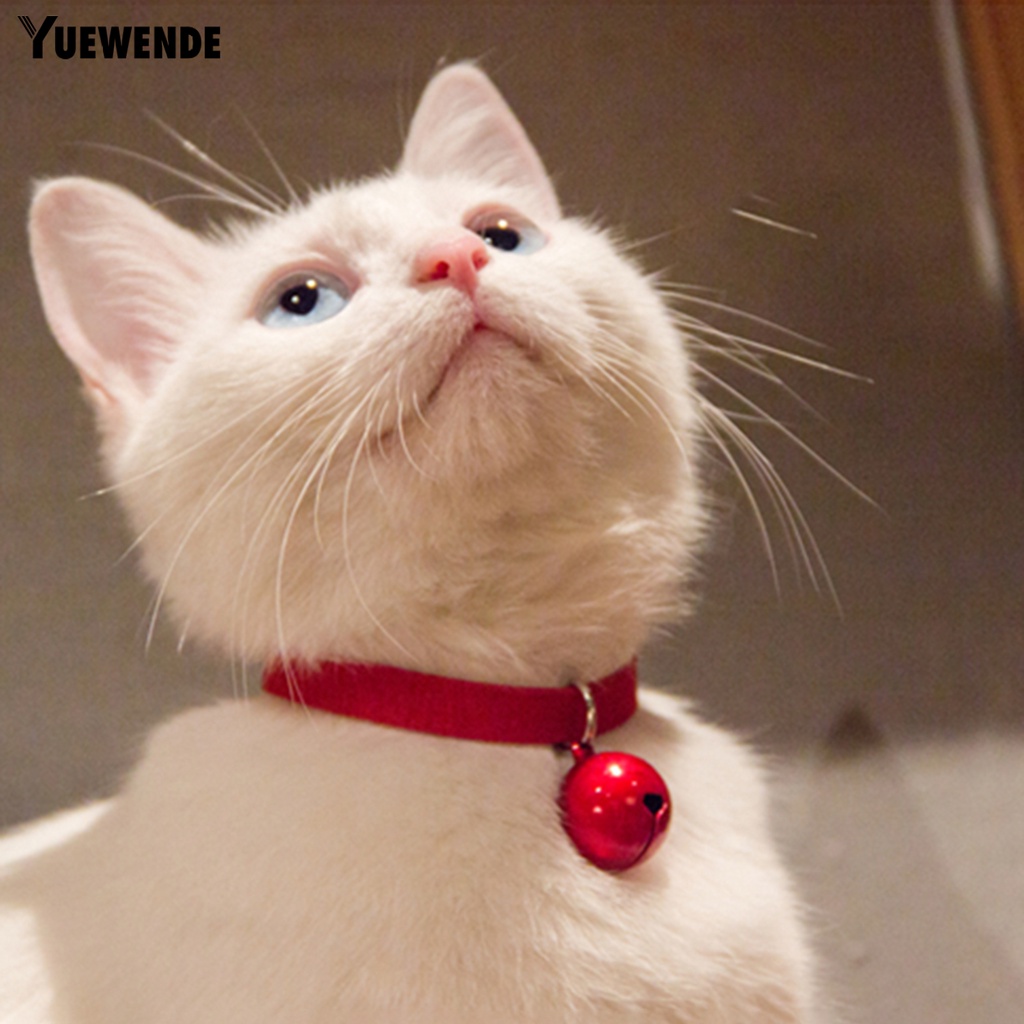 Yq.e Vòng Cổ Gắn Chuông Thoáng Khí Tháo Gỡ Nhanh Trang Trí Cho Thú Cưng