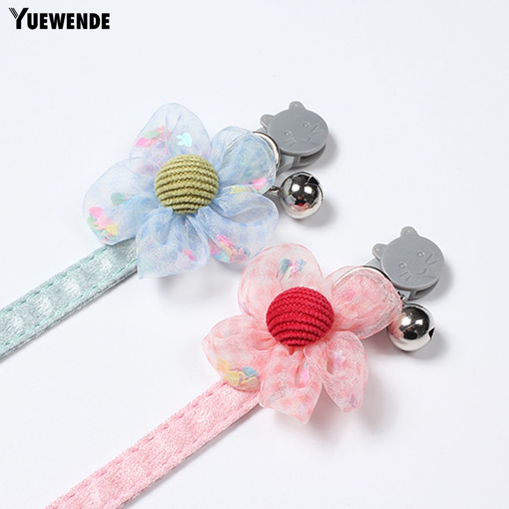 Vòng Cổ Thú Cưng Co Giãn Thoáng Khí Gắn Chuông Phản Quang