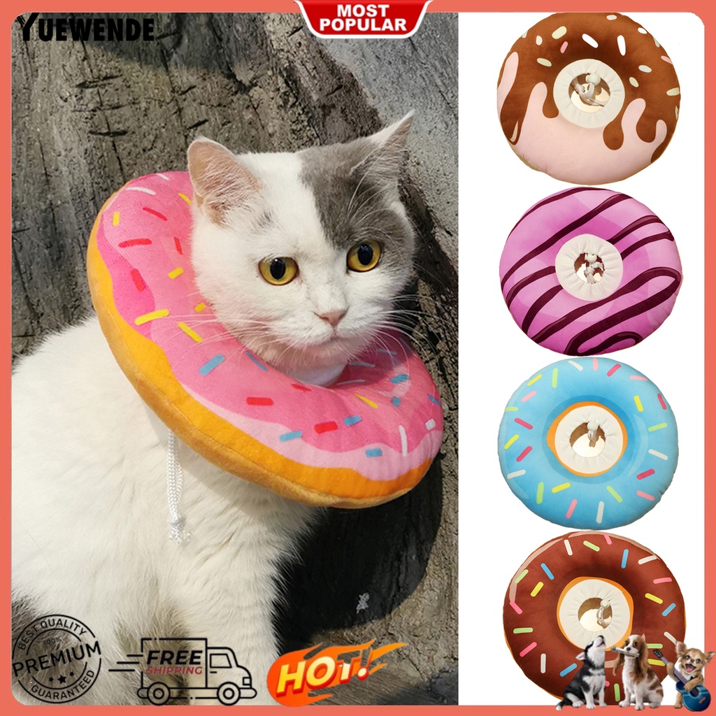 Vòng Cổ Mềm Mại Thoải Mái Chống Trầy Xước Bảo Vệ Cho Thú Cưng YQ.E