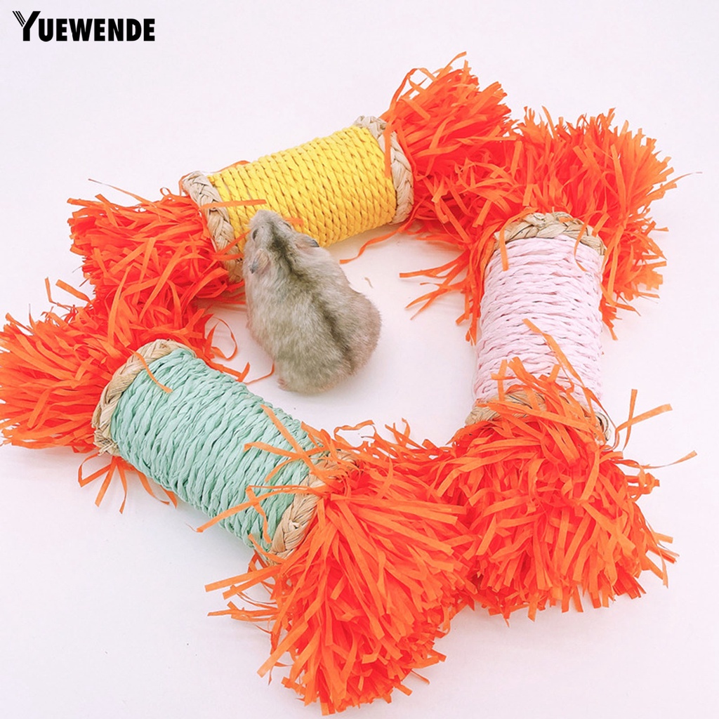 Yq.e Đồ Chơi Đường Hầm Giấy Gọn Nhẹ Chống Trầy Xước Chống Cắn Luyện Tập Nhai Cho Hamster / Thú Cưng