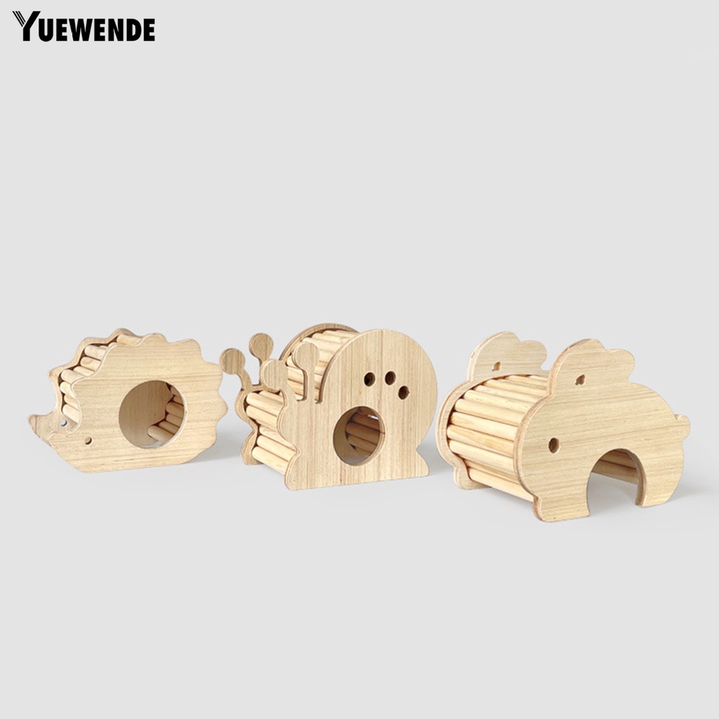 Yq.e Guinea Ổn Định Hình Dạng Sáng Tạo Cạnh Mịn Chống Cắn Chống Ẩm Không Chứa Chất Nhờn Cho Hamster Guinea Pig Hideout Với Thang