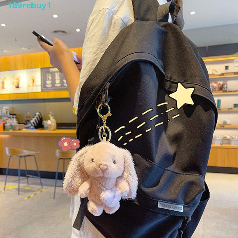 Móc Khóa Thỏ Nhồi Bông Hoạt Hình Đáng Yêu REBUY1