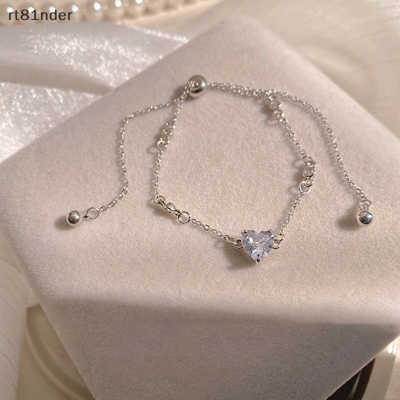 Vòng Tay Đính Đá Zircon Lấp Lánh Tùy Chỉnh Thời Trang Sang Trọng Cho Nữ