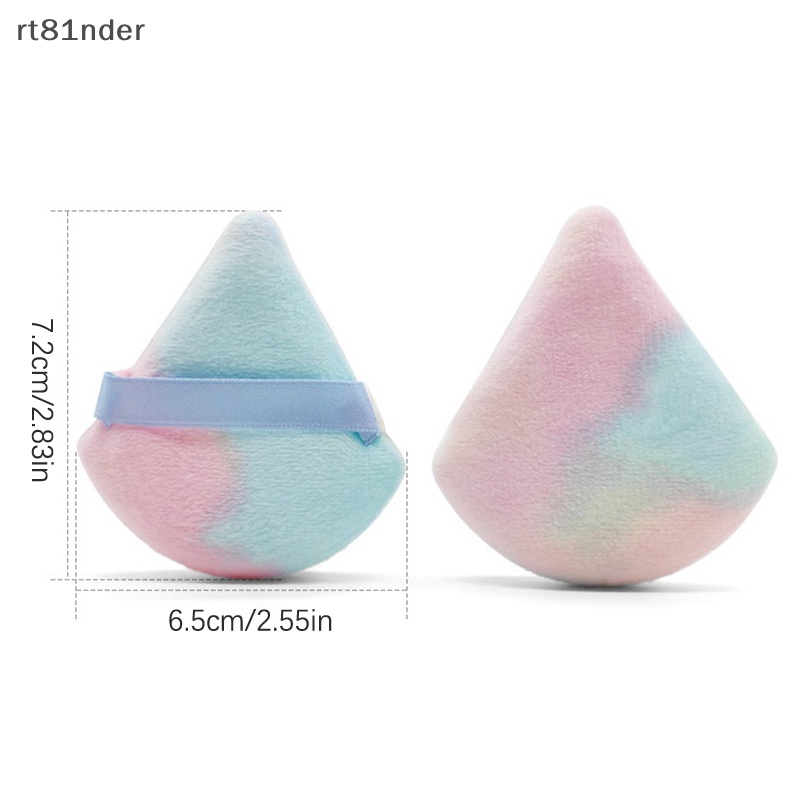 Set 3 Mút Trang Điểm Hình Tam Giác Bằng Cotton Mềm Mại