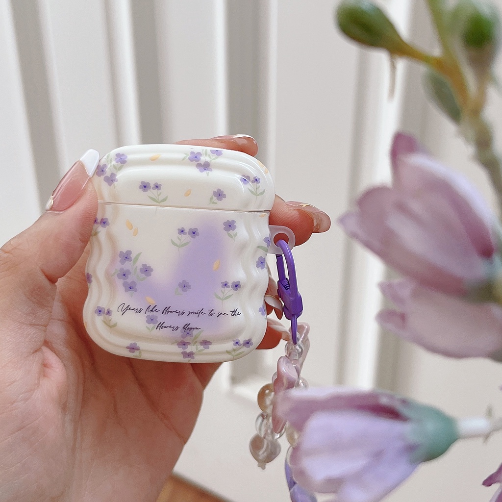 Vỏ Bảo Vệ Hộp Sạc Tai Nghe AirPods Pro 1 / 2 / 3 1 2 3 Pro 1 2 Họa Tiết Bươm Bướm Độc Đáo Thời Trang