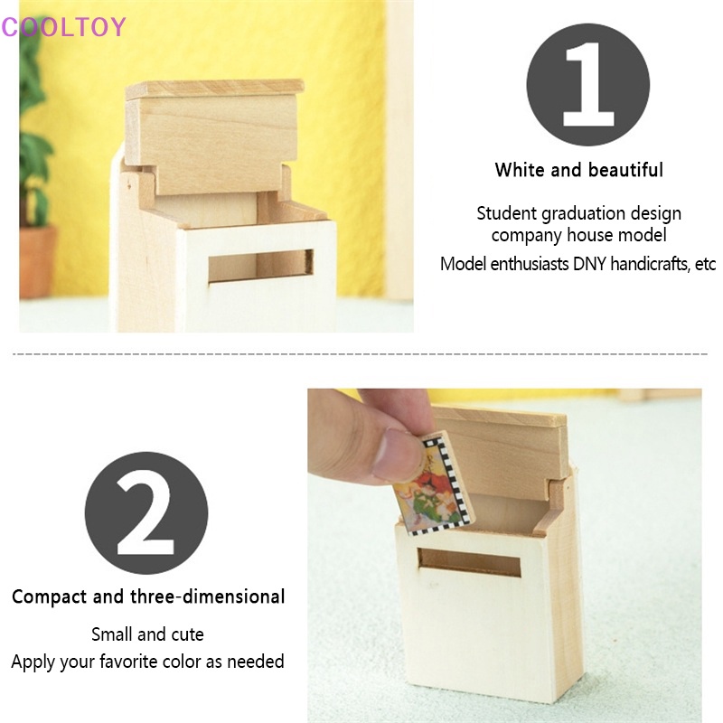 Hộp Thư Tỉ Lệ 1: 12 Trang Trí Vườn Nhà Búp Bê