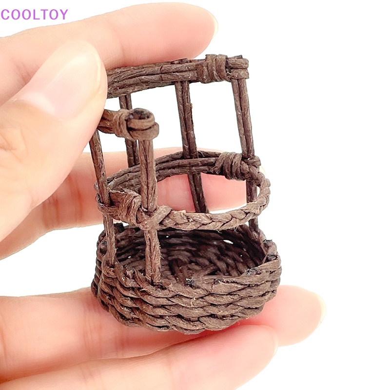 Giỏ Đựng Bánh Mì / Rau Củ Quả 1: 12 Độc Đáo Trang Trí Nhà Búp Bê