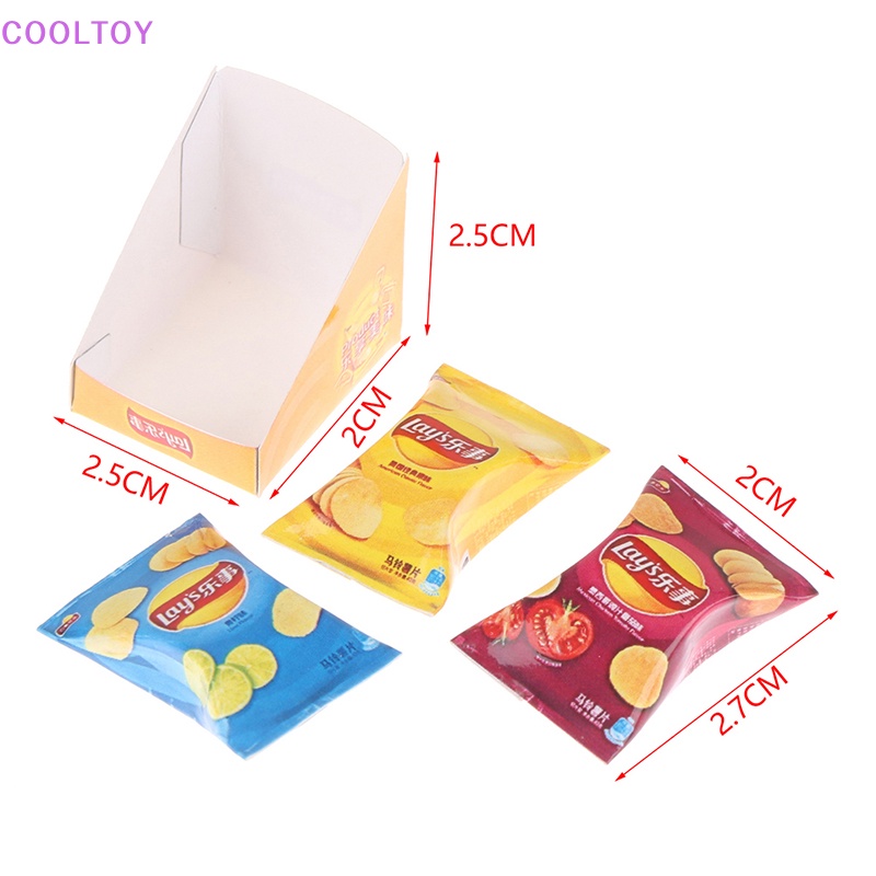 1 Bộ Khoai Tây Chiên Mini 1: 12 Trang Trí Nhà Búp Bê